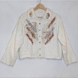 WHITE JACKET TEXTURE